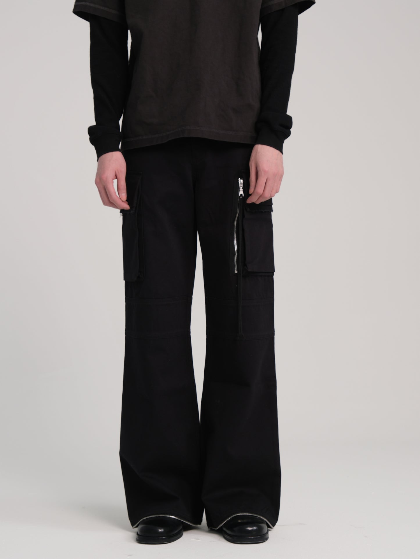 Zipper Cargo Pants