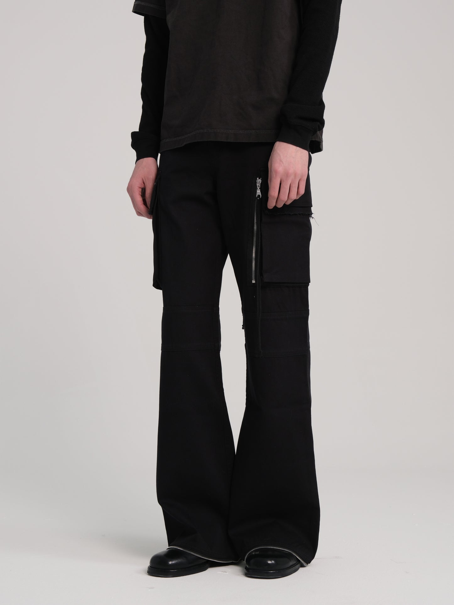 Zipper Cargo Pants