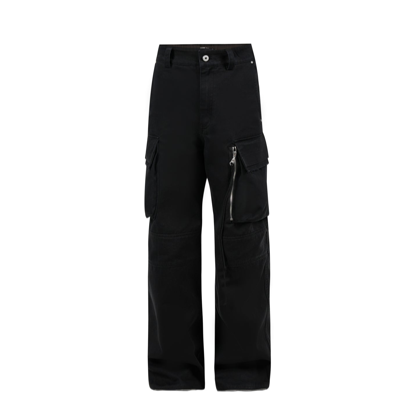 Zipper Cargo Pants