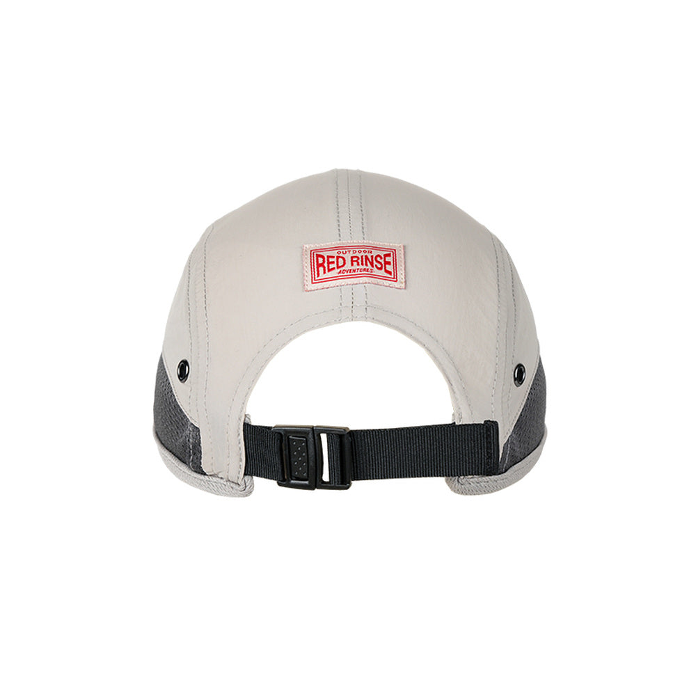 REDRINSE ATHLETE lightweight mesh outdoor cap, back view with adjustable buckle