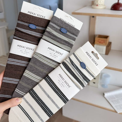 CHARM original striped sock color assortment