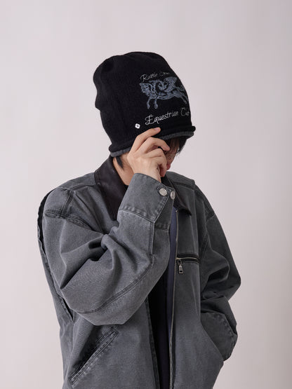 EQUESTRIAN CLUB Wool Beanie