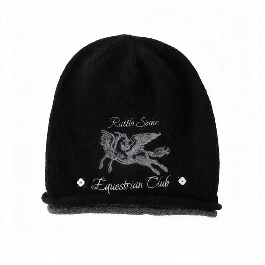 EQUESTRIAN CLUB Wool Beanie-5 colors