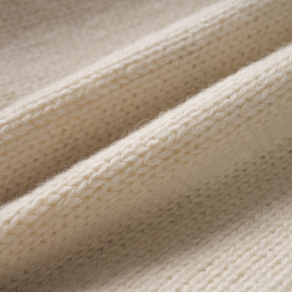 EQUESTRIAN CLUB Wool Beanie White