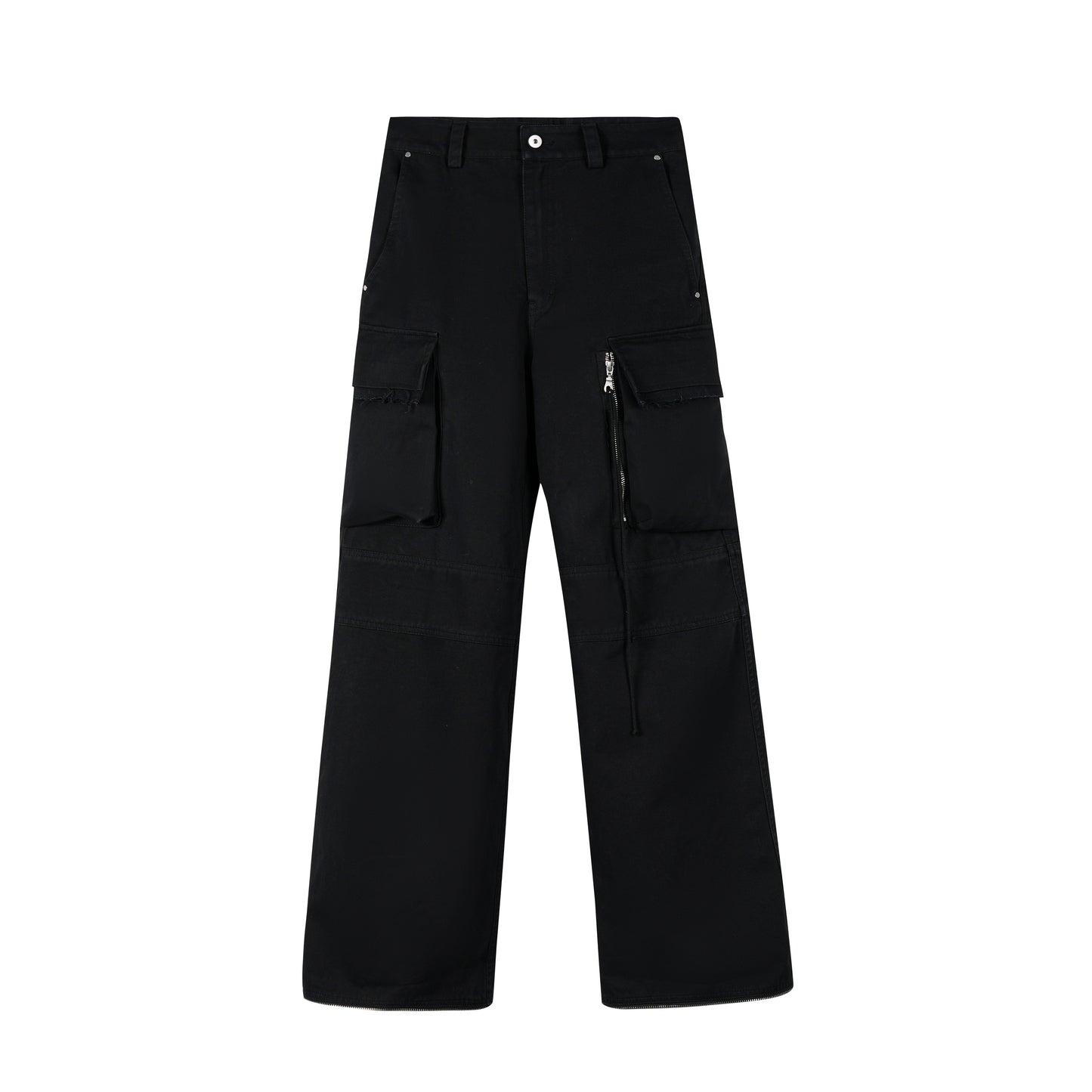 Zipper Cargo Pants