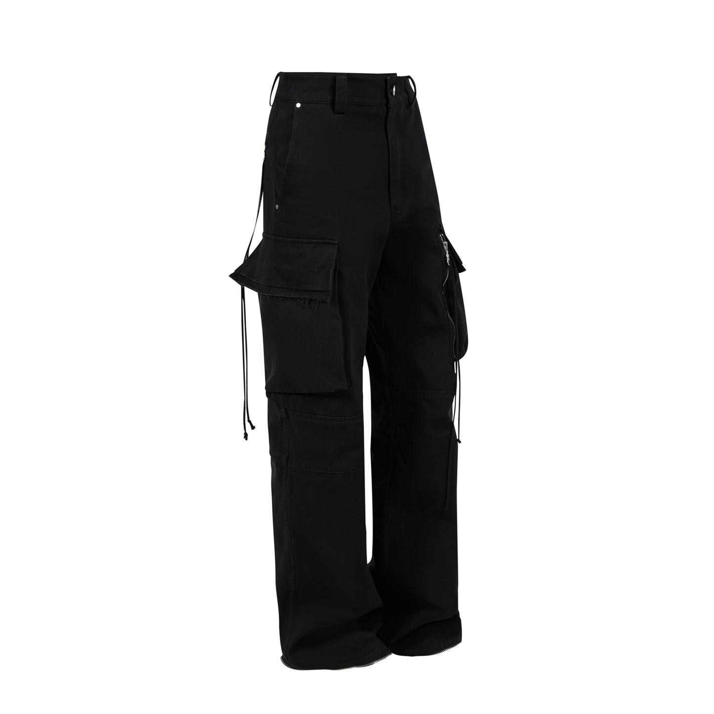 Zipper Cargo Pants