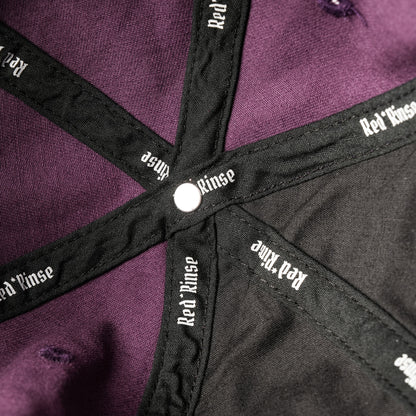 SUNBURN purple cap interior REDRINSE branded seam tape